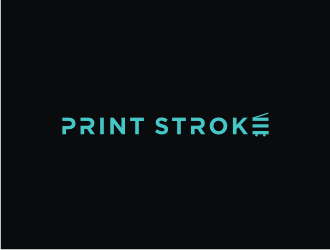 Print Stroke logo design by mbamboex