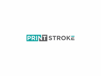 Print Stroke logo design by haidar