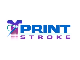 Print Stroke logo design by Coolwanz