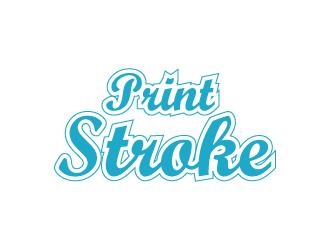 Print Stroke logo design by czars