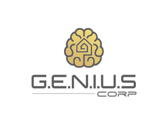 G.E.N.I.U.S. Corp logo design by YONK
