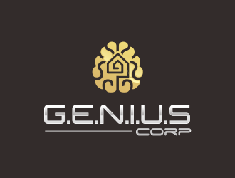 G.E.N.I.U.S. Corp logo design by YONK
