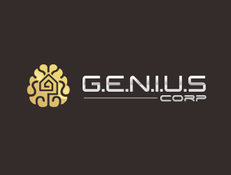 G.E.N.I.U.S. Corp logo design by YONK
