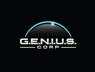 G.E.N.I.U.S. Corp logo design by Eliben