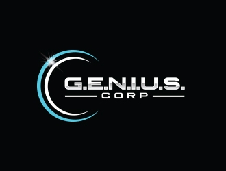 G.E.N.I.U.S. Corp logo design by Eliben