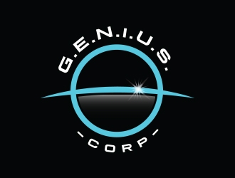 G.E.N.I.U.S. Corp logo design by Eliben