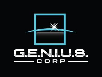 G.E.N.I.U.S. Corp logo design by Eliben