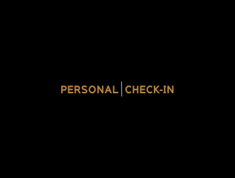 Personal Check-In logo design by Greenlight
