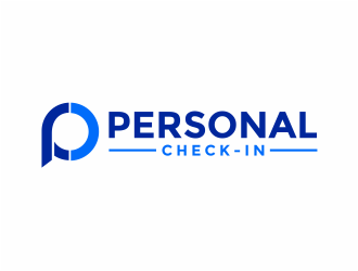 Personal Check-In logo design by mutafailan