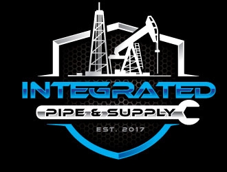 INTEGRATED PIPE & SUPPLY  logo design by REDCROW