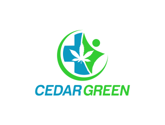 Cedar Green logo design by akhi