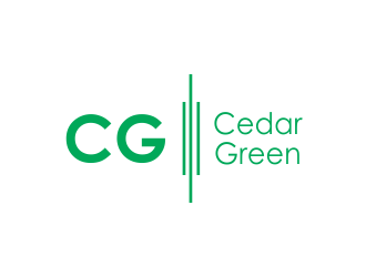 Cedar Green logo design by giphone