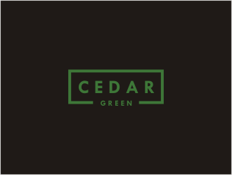 Cedar Green logo design by bunda_shaquilla