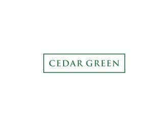 Cedar Green logo design by Franky.