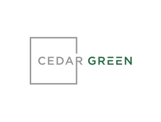 Cedar Green logo design by Franky.