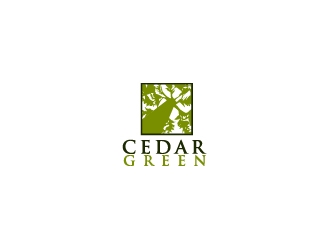 Cedar Green logo design by art-design