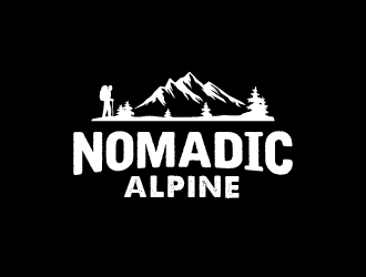Nomadic Alpine logo design by quanghoangvn92