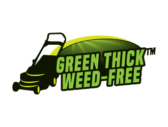 Green,Thick, Weed-Free logo design by reight