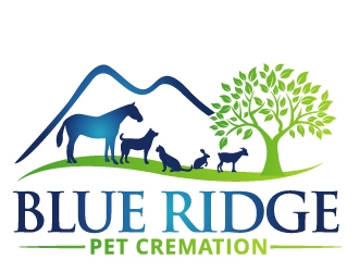 Blue Ridge Pet Cremation (and memorials?) logo design by PMG