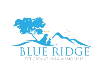 Blue Ridge Pet Cremation (and memorials?) logo design by mawanmalvin