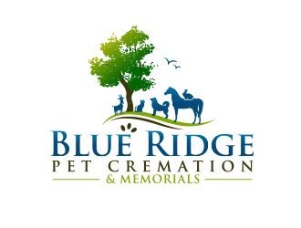 Blue Ridge Pet Cremation (and memorials?) logo design by BeDesign