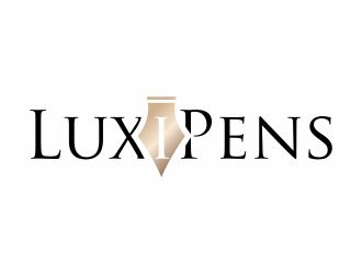 LuxiPens logo design by 48art