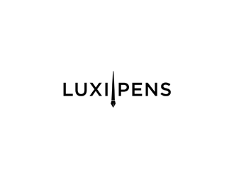 LuxiPens logo design by johana