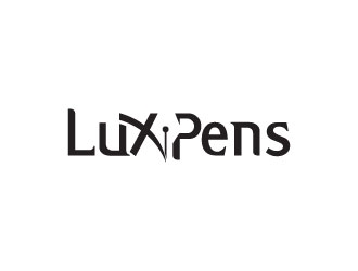 LuxiPens logo design by Gaze