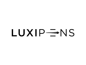 LuxiPens logo design by johana