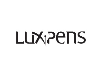LuxiPens logo design by Gaze