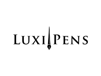 LuxiPens logo design by johana