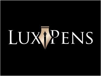 LuxiPens logo design by 48art