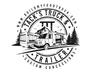 Tacks Truck & Trailer logo design by DreamLogoDesign
