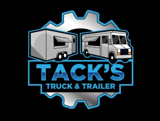 Tacks Truck & Trailer logo design by wastra