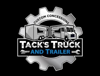 Tacks Truck & Trailer logo design by wastra