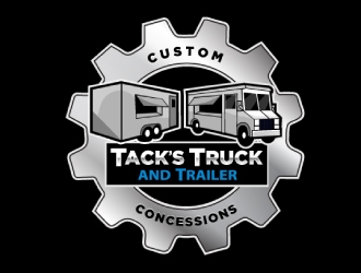Tacks Truck & Trailer logo design by wastra