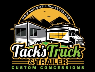 Tacks Truck & Trailer logo design by logoguy