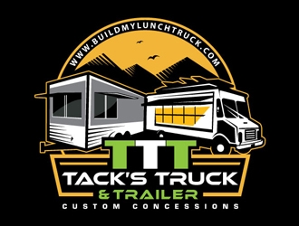 Tacks Truck & Trailer logo design by logoguy