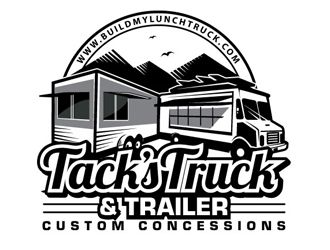 Tacks Truck & Trailer logo design by logoguy