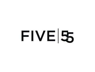 Five55 Media logo design by Franky.