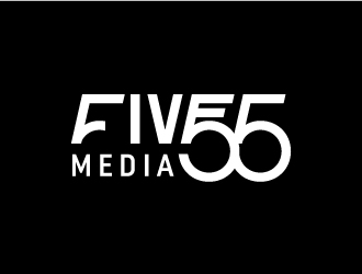 Five55 Media logo design by Kewin