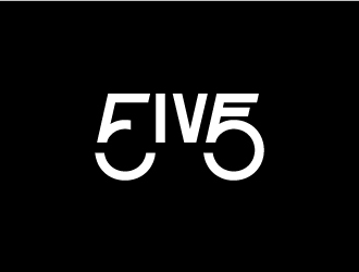 Five55 Media logo design by Kewin