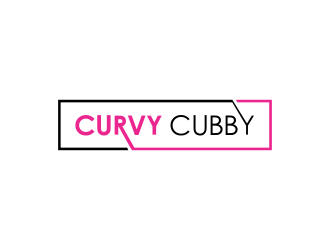 Curvy Cubby logo design by giphone