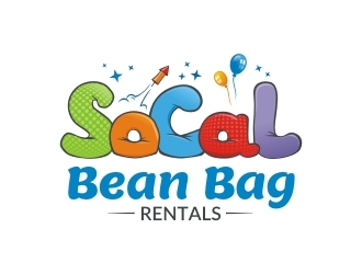 SoCal Bean Bag Rentals logo design by M_Adam_48h