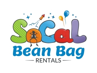 SoCal Bean Bag Rentals logo design by M_Adam_48h