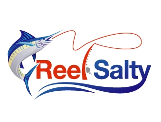 Reel Salty logo design by PMG