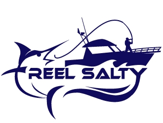 Reel Salty logo design by PMG