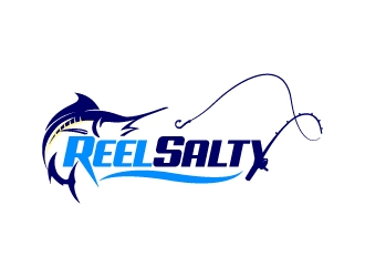 Reel Salty logo design by jaize