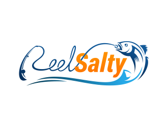 Reel Salty logo design by mikael