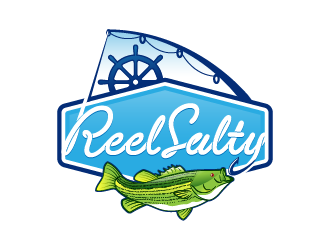 Reel Salty logo design by reight